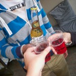 Twittermoe, aan een borrel toe